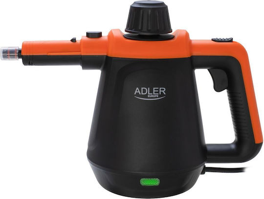 Adler Handdampfreiniger mit Druck 3,5bar mit Stielgriff