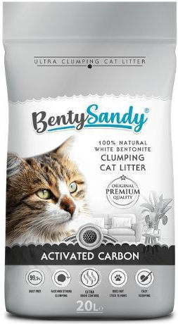 Bentysandy На растителна основа Пясък за котки Без аромат 5lt