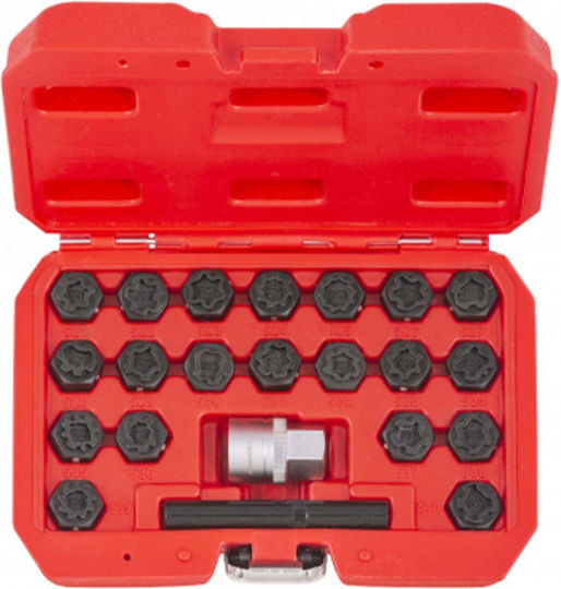 Set Chei De Siguranță Roți Antifurt VW Audi VAG 22 Bucăți