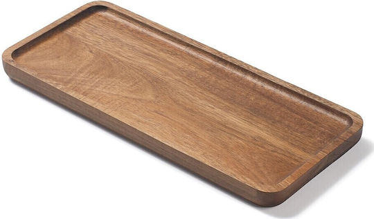 Yuk Ξύλινος Δίσκος Σερβιρίσματος 31x14x2cm