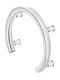 Deante Vital Mixing Sink Faucet Silver