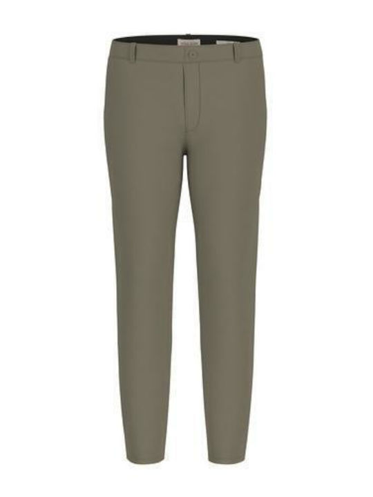 Men's Chinos Slim Fit Olive Light Green