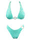 Set Bikini Aqua  Snail Wire EMMA955