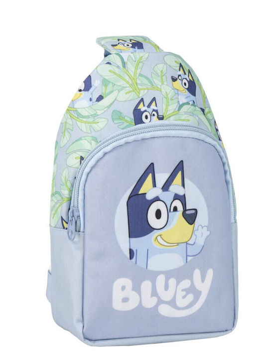 Bluey Geantă De Umăr Pentru Copii Albastră 23x13x7cm Bluey Geantă De Umăr Pentru Copii Albastră 23x13x7cm