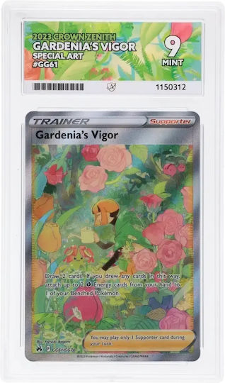 Nintendo Gardenia's Vigor Crown Zenith Crown Zenith #CG61 ACE 9