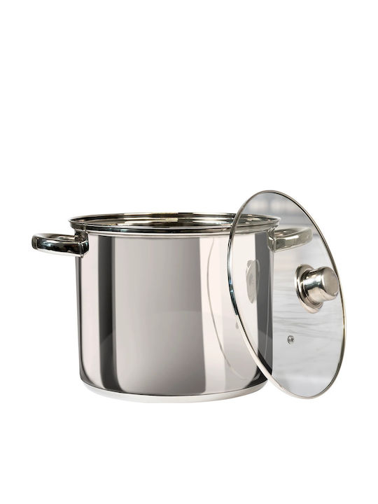 General Trade Matilde Deep Stainless Steel Pot 19lt /