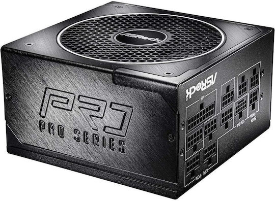 ASRock PRO-M850G 850W Black Computer Power Supply Full Modular 80 Plus Gold