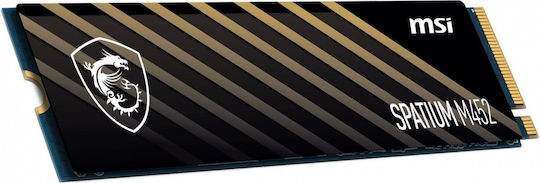 MSI Spatium M452 SSD 500GB M.2 Type with PCI Express 4.0 Connection S78-440K210-P83