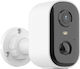 Deltaco SH-IPC19 IP Surveillance Camera Wi-Fi Full HD+ 3MP Waterproof Battery with Two-Way Communication