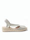 Women's Summer Platforms In Gold Espadrille Style 50258-Gold