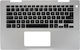 Laptop Keyboard Palmrest Dell Inspiron 14 5482 14 5485 5491 2-in-1 5481 1wp11 41kvj 041kvj Ctpk0 0ctpk0 310mw 0310mw 4k3r3 04k3r3 9294m 09294m 460.0f90e.0001 Vgr8n V04yj Us Backlit Silver Code 40824uspalmbl