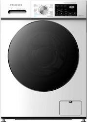 Princess WD106PAR 10kg/6kg Ατμού 1400 Στροφές με Wi-Fi Princess WD106PAR 10kg/6kg Ατμού 1400 Στροφές με Wi-Fi