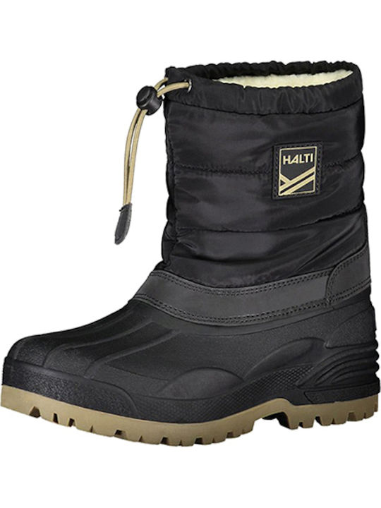 Halti Kinder Wanderschuhe Wasserdicht Schwarze