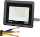 Verk Group Proiector LED etanș 30W Alb Rece 6000K IP66