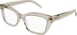 Saint Laurent Eyeglass Frames Sl M117 009 53