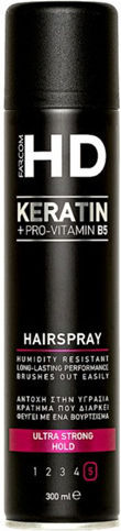 Farcom HD Keratin & Pro-vitamin B5 Ultra Strong Hold Hairspray