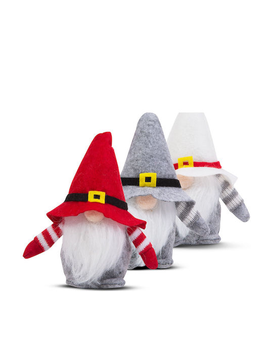 Christmas Decoration Scandinavian Elf 15 Cm Textile Figurine 3 Models
