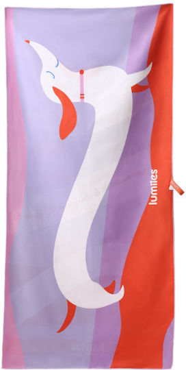 Lumiies Microfiber Body Towel Beige 160x80cm