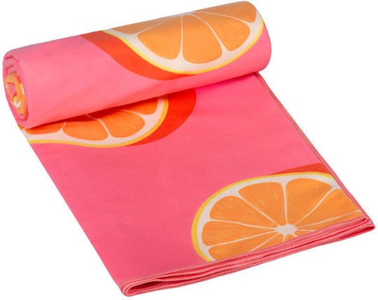 Estia Πετσέτα Microfiber Σώματος Πορτοκαλί 180x90εκ.