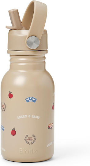 Elodie Details Learn & Grow Детска Бутилка За Вода Неръждаема Стомана С Изскачащо Капаче 350ml
