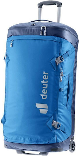 Deuter Duffel Пътна Чанта Синя с Колела Текстилна