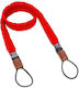 C-rope Camera Strap Traveler Paracord 140cm Bright Red