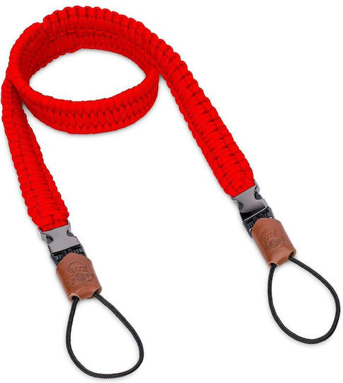 C-rope Camera Strap Traveler Paracord 140cm Bright Red
