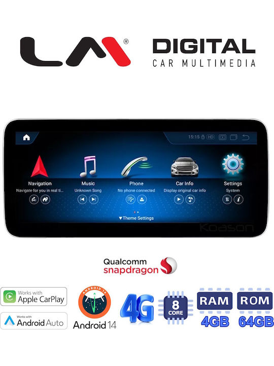 LM Digital Автомобилна Аудио Система За Mercedes-Benz C Class / GLC 2017 Bluetooth USB Вграден Wi-Fi GPS Apple CarPlay Android Auto