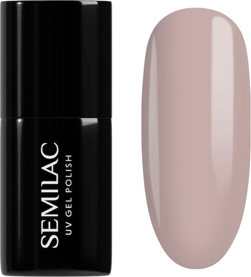 Semilac Hybrid Semi-permanent Nail Polish 220 Nugat Beige 7ml
