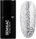 Semilac Полутраен лак за нокти 292 Silver Shimmer с Брокат 7 мл
