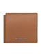 Leather Men's Wallet Tabac Brown