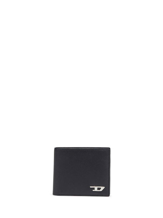 Leather Men's Coin Wallet Black