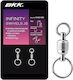 Bkk Infinity Swivel Wire Split Ring No1