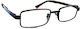 Reading Glasses +4.00 in Brown Colour R300