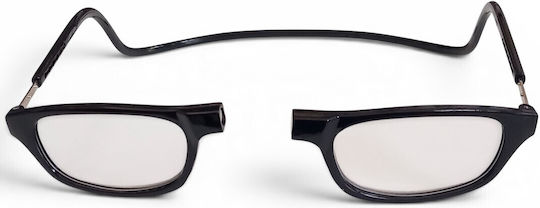 Reading Glasses +2.00 with Magnet in Black Colour R007