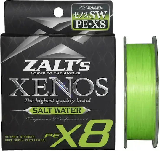 Плетено Влакно Zalt’s Xenos X8 Sw 150м 0.191мм Pe#1.2