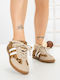 Adidași Flatforms Pentru Femei Kaki