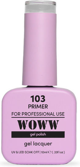 Woww Cosmetics Primer / Strat de bază / Top Coat pentru Lacuri Semipermanente 10ml 103