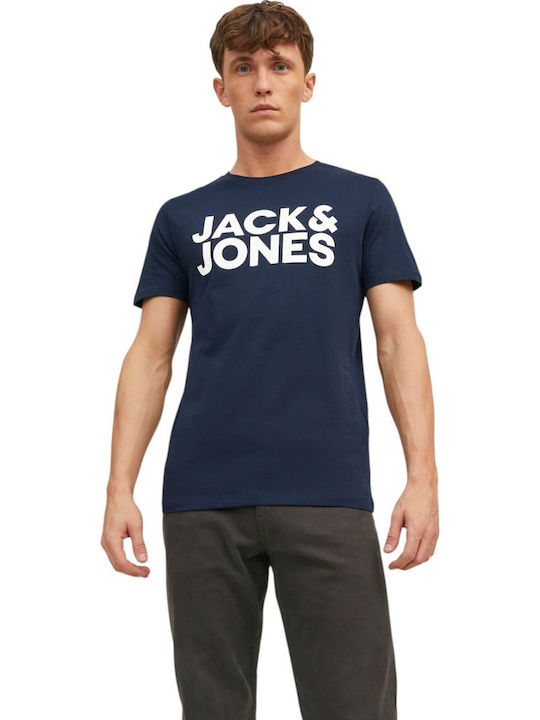 Jack & Jones T-Shirt Marineblau Herrenblusen