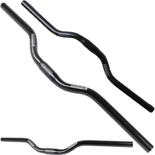 Bicycle Handlebar Aluminum Black 25.4 650 40mm Mode