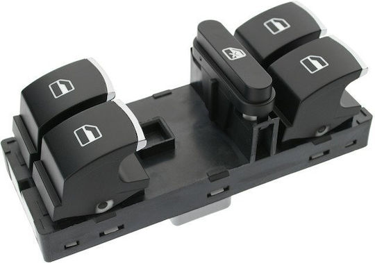 Vw Golf Vi 09-13 Combined Switch Electric Window Lift Chrome