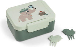 Done by Deer Kids' Food Container Green