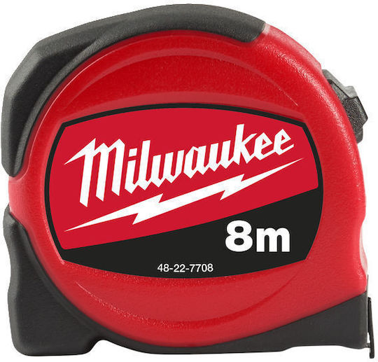 Milwaukee Slim Line Maßbänder 25mm x 8m