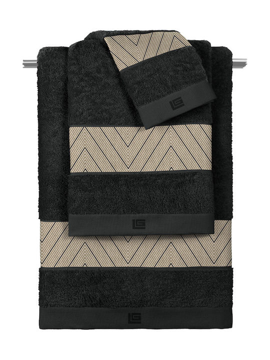 Guy Laroche Set of Bath Towels 3 pcs Canyon Bei...