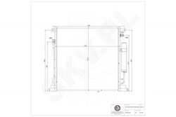 Air Conditioning Radiator Fiat Fullback Mitsubishi L200 Dehumidifier 6000607000 Air Conditioning Radiator Fiat Fullback Mitsubishi L200 Dehumidifier 6000607000