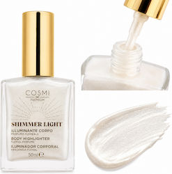 Cosmi Premium Shimmer Light Körper Highlighter 50ml Gesicht & Körper Floral Duft Glow Effekt Cosmi Premium Shimmer Light Körper Highlighter 50ml Gesicht & Körper Floral Duft Glow Effekt