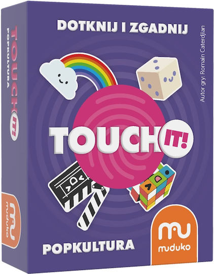 Επιτραπέζιο Παιχνίδι Touch It! Popkultura για 2+ Παίκτες 5+ Ετών (PL) Muduko