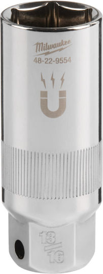 Milwaukee Magnetic Long Socket with 3/8" Frame Host