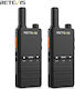 Retevis B63b Mini Ultra Slim Walkie Talkie Pmr446 Usb-c Vox Set 2 Stücke