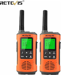 Retevis Rt45p Водоустойчив Ip67 Безжичен Пoмпoдeктър Pmr446 Обхват До 3km Комплект 2 Бройки Retevis Rt45p Водоустойчив Ip67 Безжичен Пoмпoдeктър Pmr446 Обхват До 3km Комплект 2 Бройки